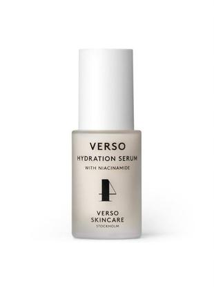 Зволожуюча сироватка з ніацинамідом verso hydration serum1 фото