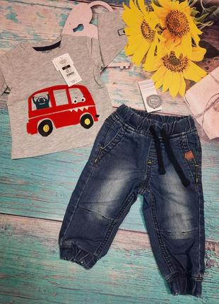 Костюм джинси реглан на зріст 74 см