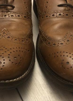 Чоловічі шкіряні туфлі george (43р.)1 фото