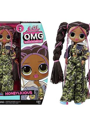 Акция🔥кукла лол омг милашка lol surprise omg honeylicious fashion doll 586142