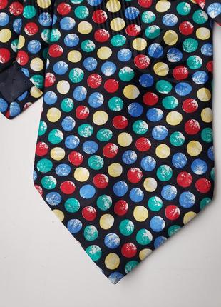 Винтажный 100 silk шелковый галстук9 фото
