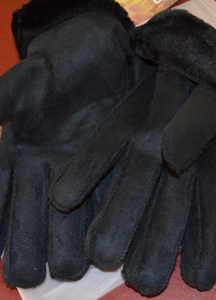 Натуральні жіночі рукавички ugg australia3 фото