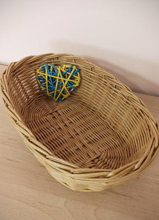 Хлібниця плетена/ плетена корзина