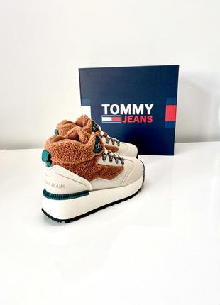 Ботинки tommy jeans warm hybrid boot6 фото