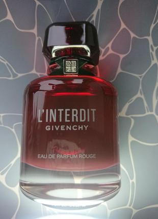 Парфумована вода givenchy l'interdit rouge .оригінал.