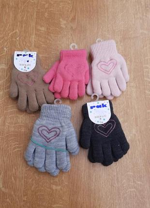 Перчаточки перчатки рукавиці рукавички зима зимнее варежки1 фото