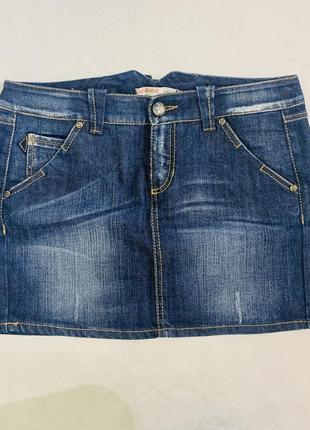 Спідниця коротка джинсова для крутих літніх образів