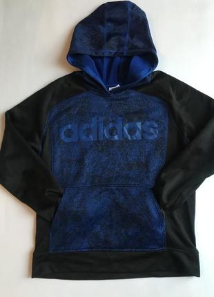 Вінтажний світшот adidas теплий великий логотип спортивний casual s