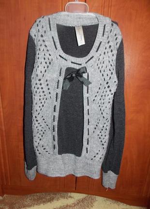 Свитер бу на рост 134 см