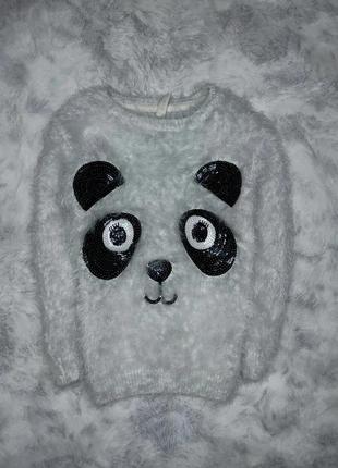 Свитер панда