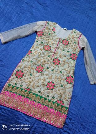 Нарядное платье инди