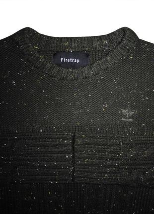 Чоловіча кофта хакі у крапп firetrap s m