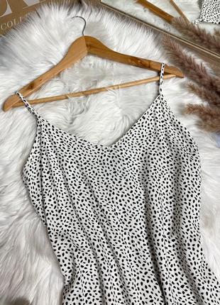 Платье миди в горох в бельевом стиле new look2 фото