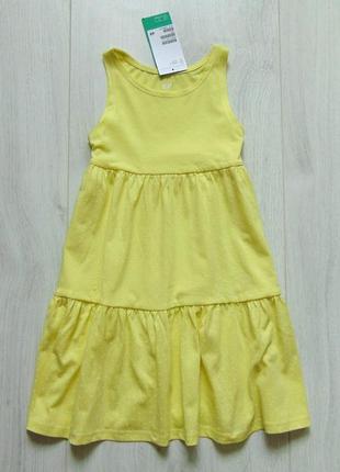 Новое яркое летнее платье для девочки.
h&m.
размер 2-4 года.