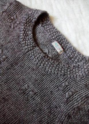 В наличии свитер m&s крупная вязка, шерстянная, теплая кофточка4 фото