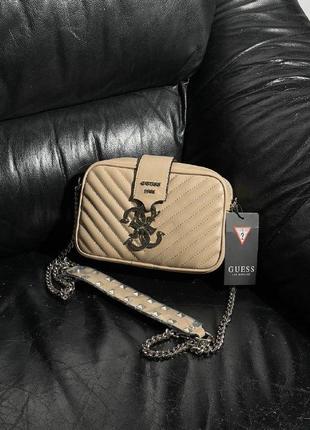 Сумка в стилі guess penelope beige