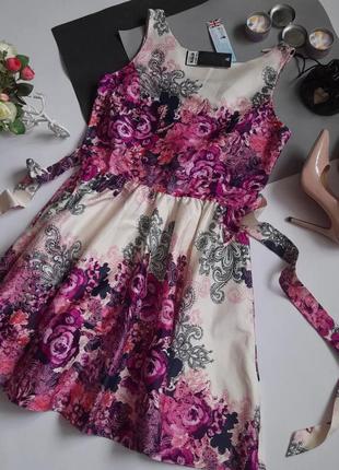 Lady vintage нарядное платье р 16.сток