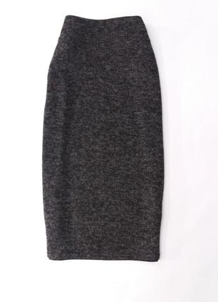 Женская теплая юбка графит из ангоры 115грн1 фото