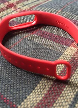 Ремінець mi band 2 mijobs червоний