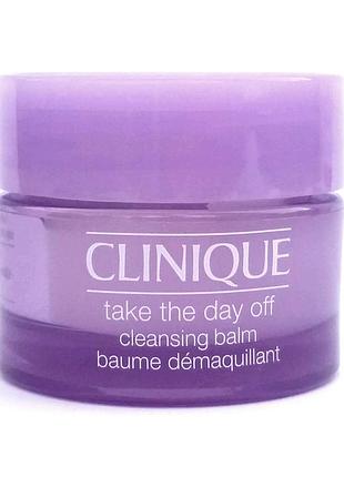Очищающий бальзам clinique take the day off cleansing balm 15мл