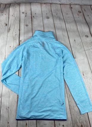 Лонгслив кофта реглан беговая термо спортивная женская under armour microthread 1/2 zip womens top2 фото