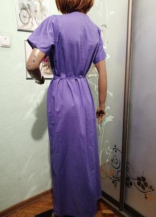 Домашнє бавовняне плаття hand made4 фото