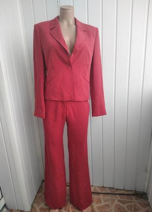 Винтажный шелковый костюм blunauta