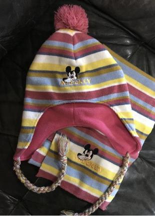 Набір шапка і шарф дитячий