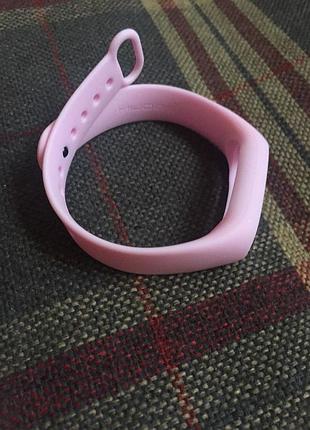 Ремінець для mi band 2 mijobs рожевий