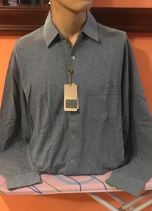 Мужская теплая рубашка ennio muracchini турция хл