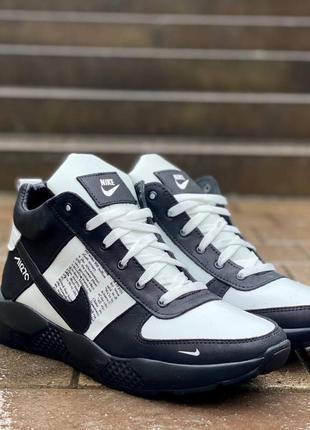 Шкіряні зимові  кросівки
nike air 270 black/white