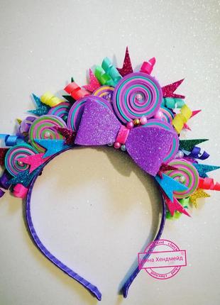 Обідок для костюма цукерочки