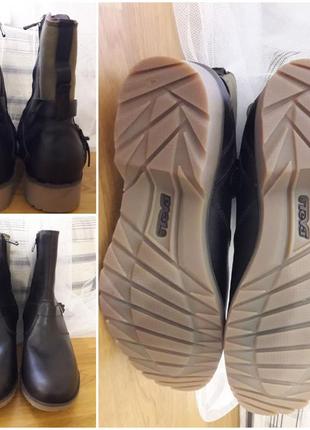 Кожаные ботинки сапожки teva waterproof 38(5) размер3 фото