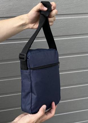 Мужская барсетка adidas из ткани брендовая фирменная сумка через плечо адидас9 фото
