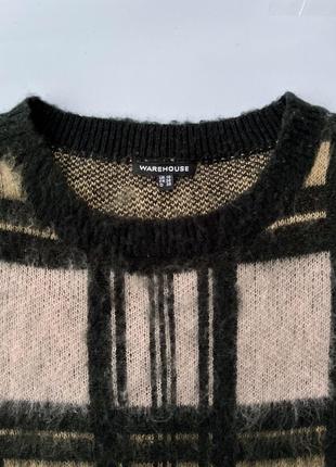 Warehouse женский свитер в клетку5 фото
