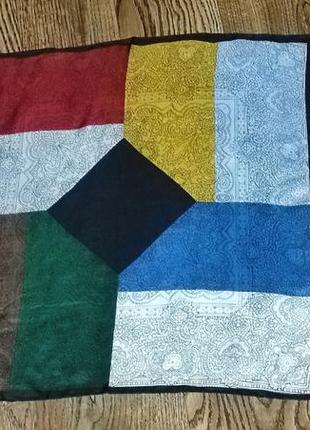 Винтажный  шелковый  платок dumont.