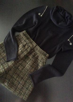 Теплі шорти темно-зеленого кольору в клітку