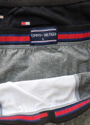 Чоловічі преміум боксери в стилі tommy hilfiger logo - 2 шт.8 фото
