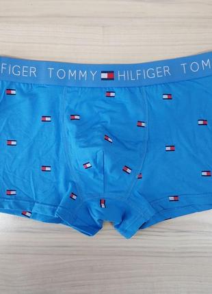 Мужские премиум боксеры tommy hilfiger logo - 3 шт.6 фото