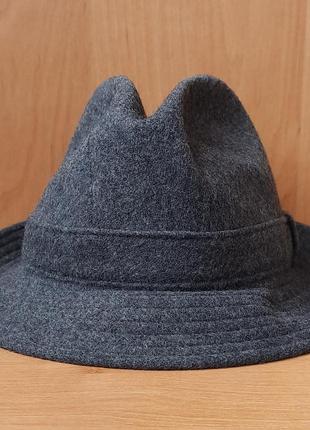 Винтажная австрийская шерстяная шляпа с кашемиром2 фото
