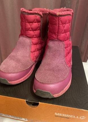 Сапоги для девочки merrell 3