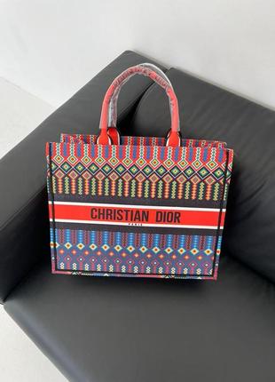 Женская большая  разноцветная  сумка с ручками 🆕 вместительная яркая сумка шопер3 фото