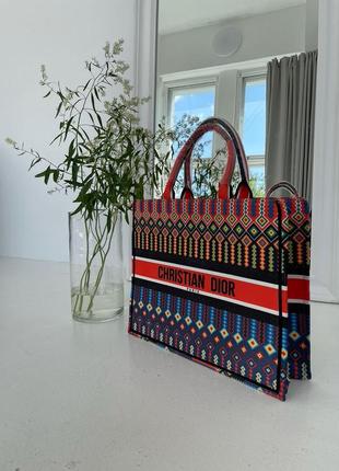 Женская большая  разноцветная  сумка с ручками 🆕 вместительная яркая сумка шопер4 фото