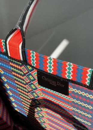 Женская большая  разноцветная  сумка с ручками 🆕 вместительная яркая сумка шопер5 фото