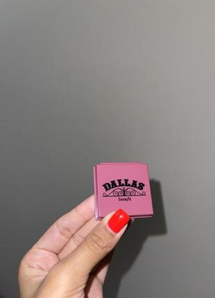 Рум'яна бронзер benefit dallas rosy bronze blush