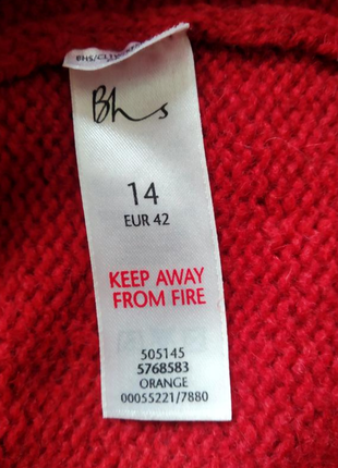 Кардиган жакет lambs wool та ангора брннду bhs uk 14 eur 425 фото