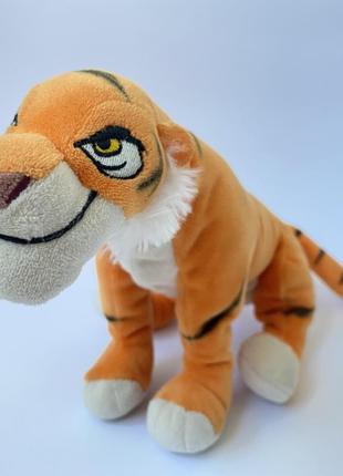 Мягкая игрушка тигр шерхан 🐅 👑 король джунглей disney