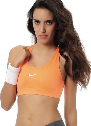 Женский спортивный топ nike pro combat top найк бра бюстгальтер для спорта бега зала фитнеса adidas