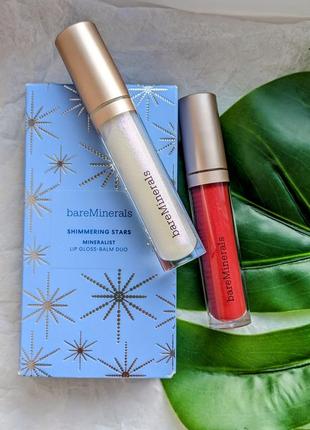 Bareminerals mineralist lip gloss balm блиск бальзам для губ1 фото