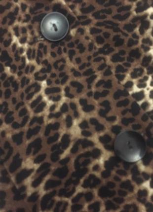 Леопардовый жакет, пиджак, кофта, 2019, tg, zara, h&m, atmosphere, животный принт2 фото